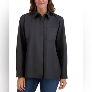 French Connection Women's Long Sleeve 1/4 Button Down Shirt NWT Various Sizes